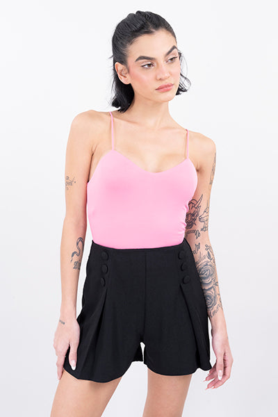 Bodysuit liso tirantes ROSA