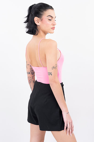 Bodysuit liso tirantes ROSA