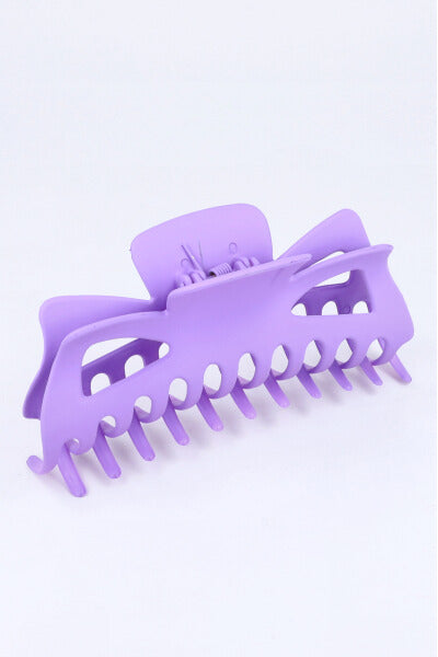 Pinza cabello monocolor MORADO