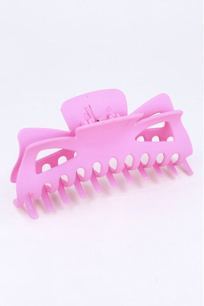 Pinza cabello monocolor ROSA