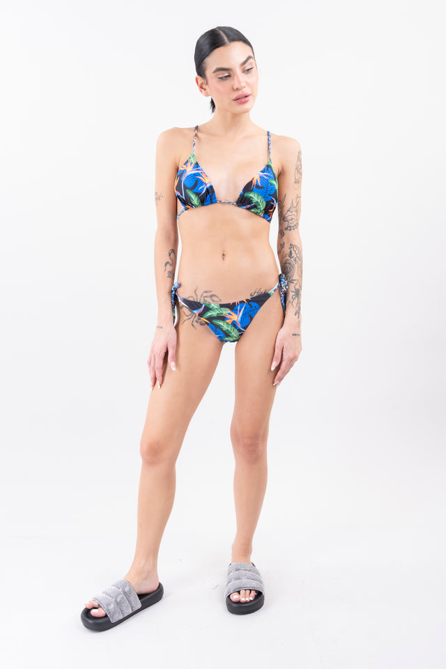 Bikini estampado tropical