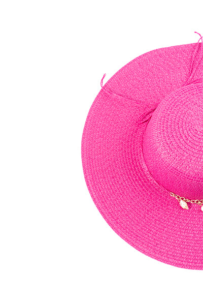 Sombrero Floopy Cadena Conchas FIUSHA