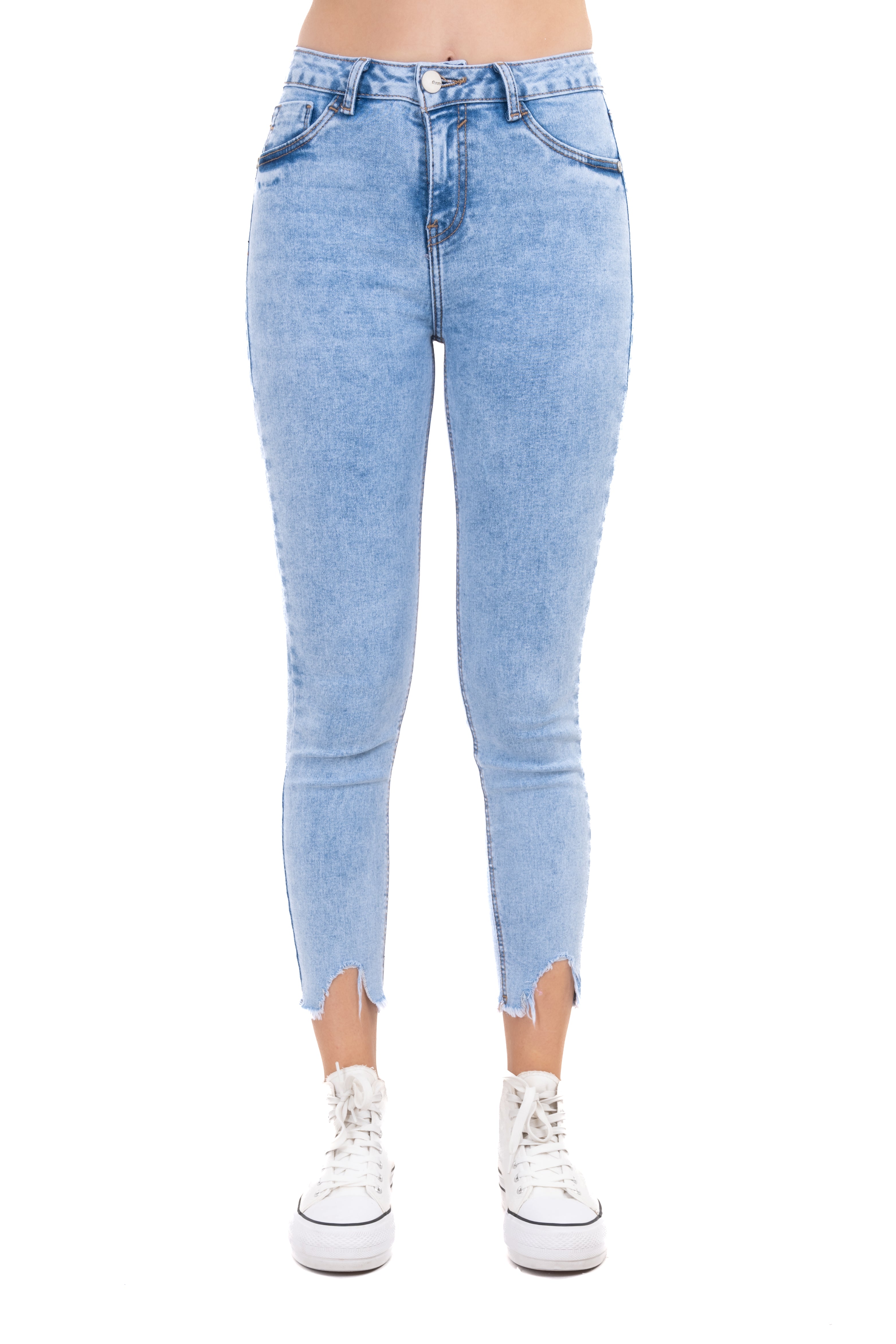 Jeans skinny destrucciones ACID LIGHT