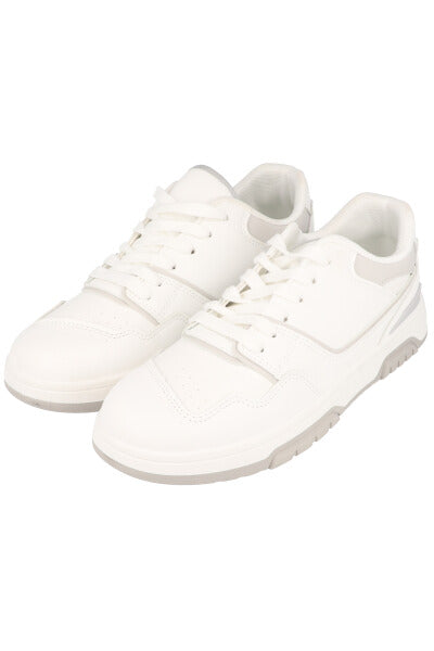 Tenis diseño bicolor GRIS COMBO