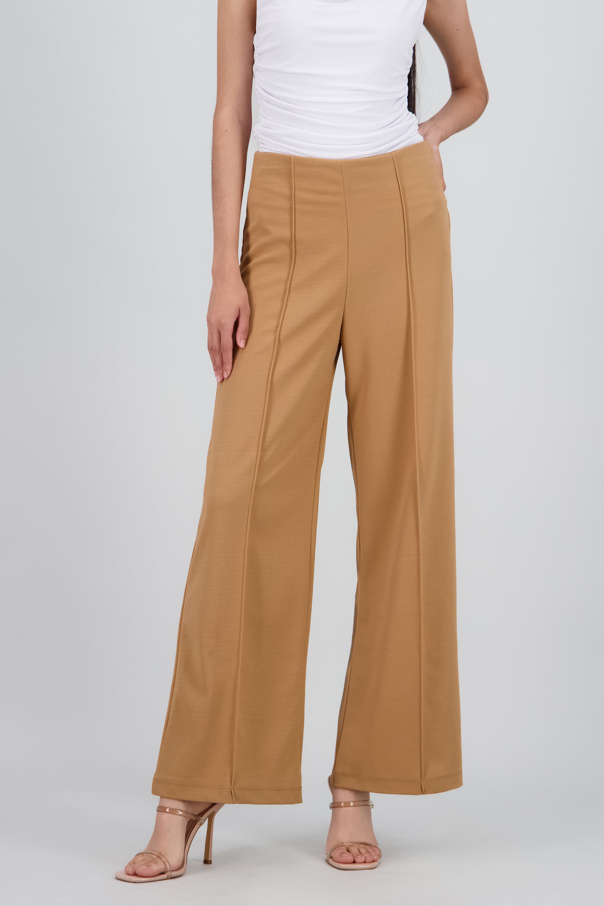 Pantalón Amplio Costura Frontal ARENA