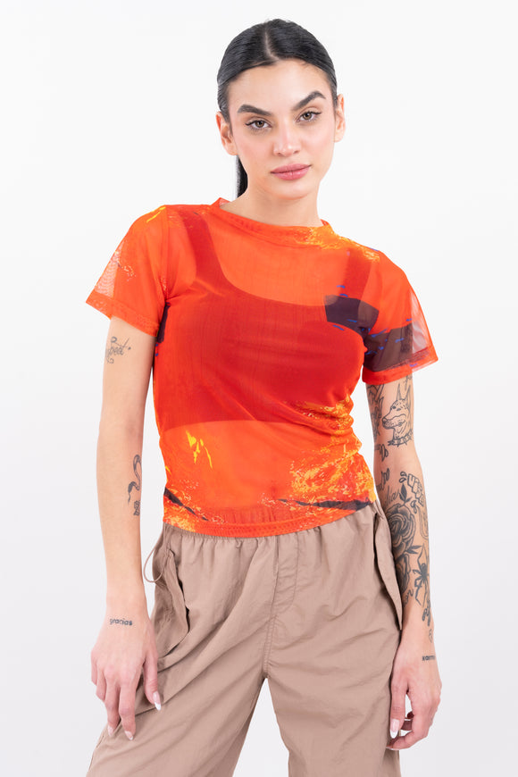 Top mesh estampado