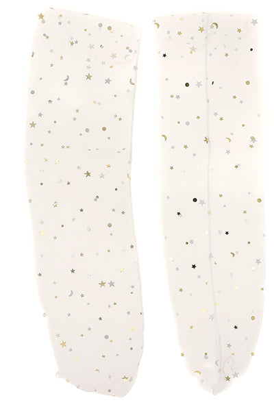 Calcetas Estampado Galaxia BLANCO