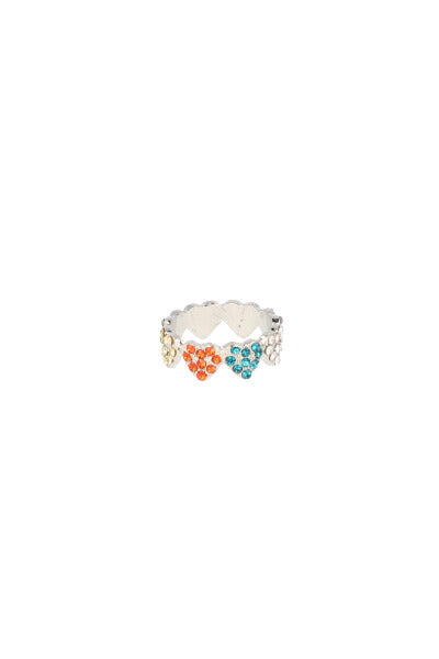 Anillo Multi Corazones PLATA