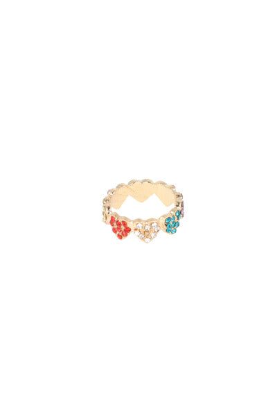 Anillo Multi Corazones ORO