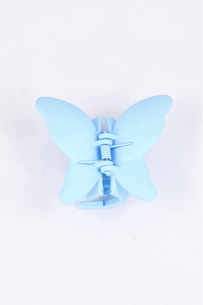 Pinza Midi Mariposa Mate AZUL CIELO