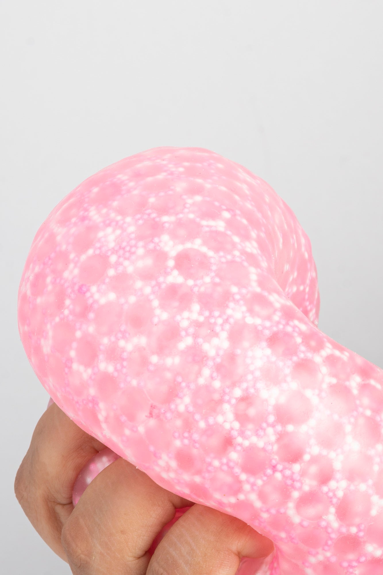 Pelota Squishy Bolitas ROSA