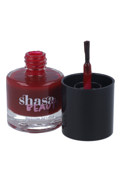 Esmalte Uñas Rojo Metálico  10 Ml