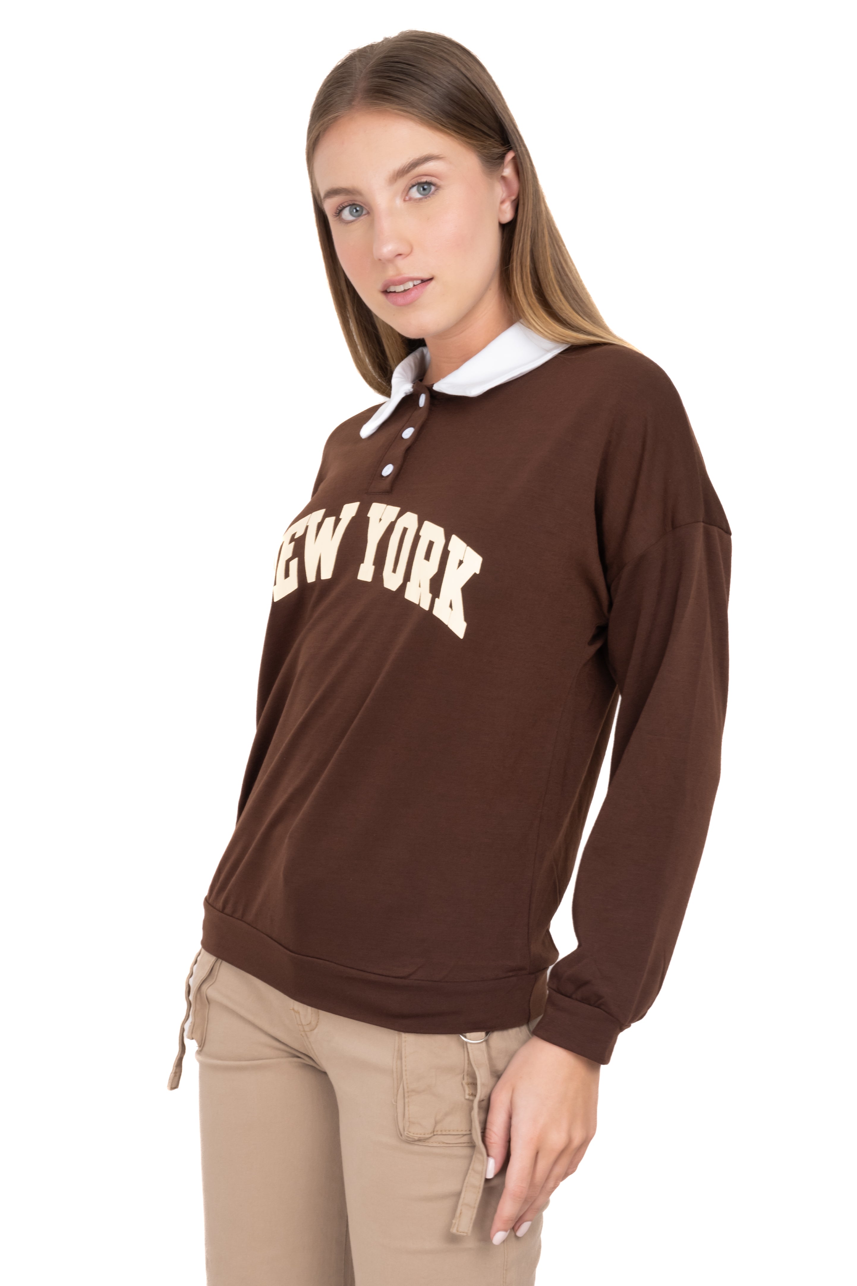 Sudadera polo New York CAFE COMBO