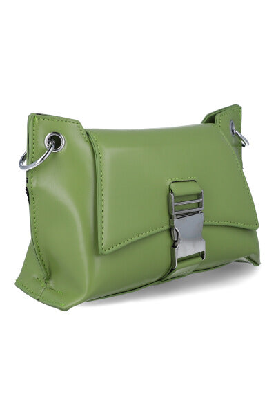 Bolsa crossbody cadena metálica