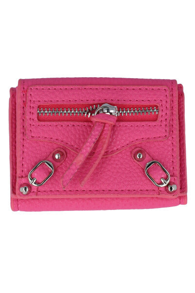 Cartera efecto piel rectangular ROSA