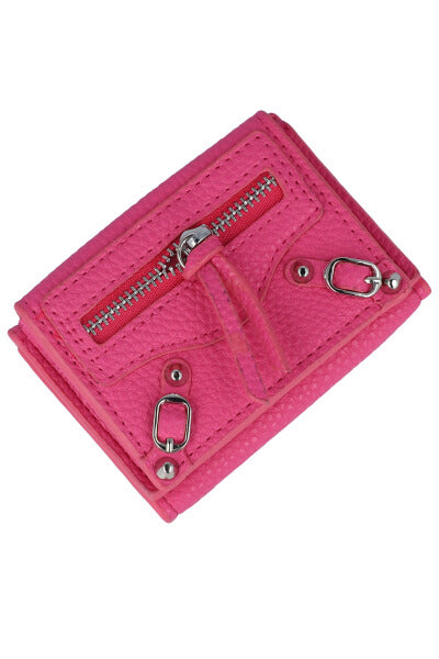 Cartera efecto piel rectangular ROSA