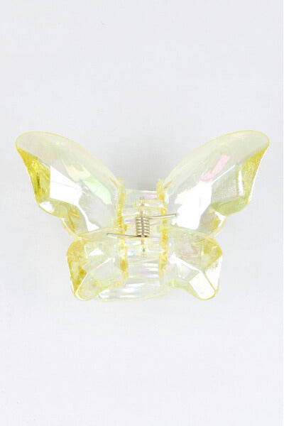 Pinza midi mariposa AMARILLO