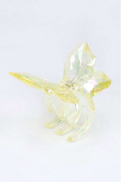 Pinza midi mariposa AMARILLO