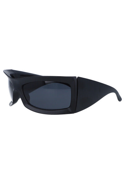 Lentes cuadrados oversize NEGRO