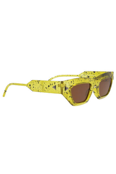 Lentes oversize manchas