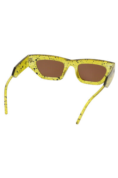 Lentes oversize manchas