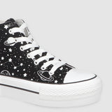 Tenis Canvas Galaxia Plataforma
