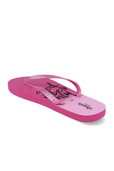Flip flops estampado Good Vibes ROSA