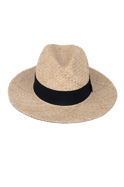 Sombrero panamá cinta NEGRO