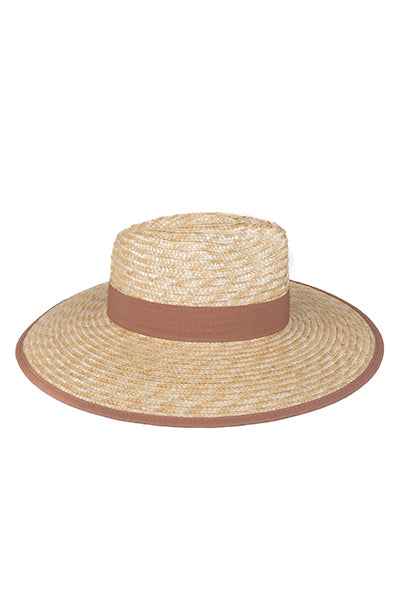 Sombrero floppy cinta TAUPE