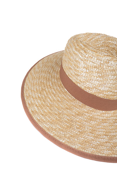 Sombrero floppy cinta TAUPE