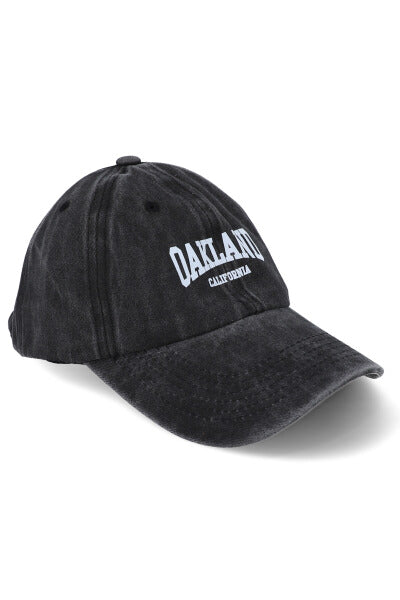 Gorra bordado Oakland NEGRO