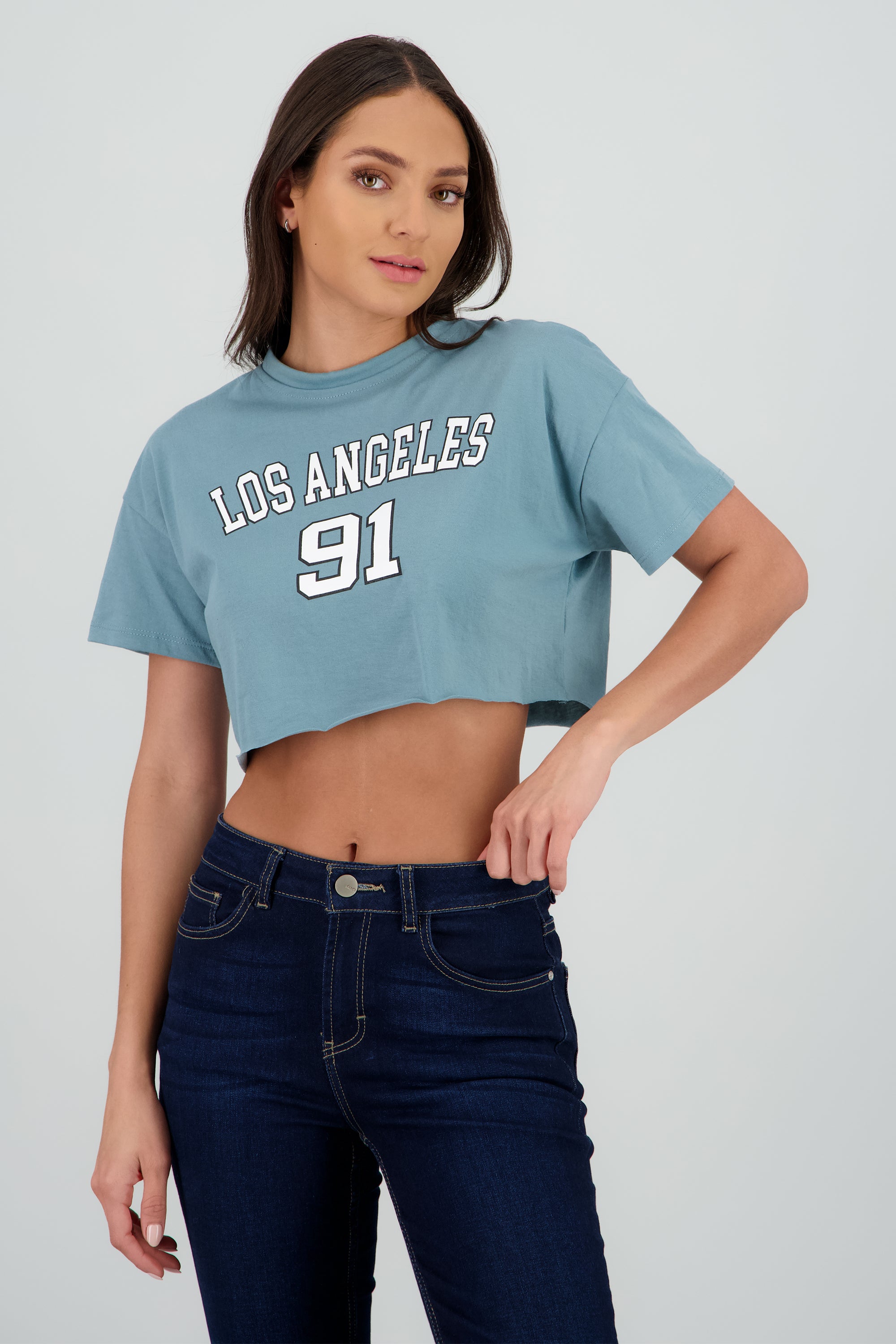 Top Manga Corta Los Angeles SAGE
