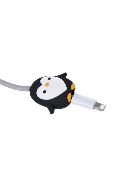 Protector cable pingüino