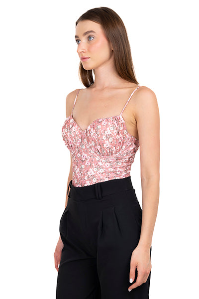 Bodysuit copas flores MALVA