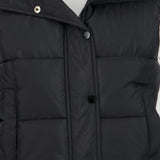 Chaleco crop puffer monocolor
