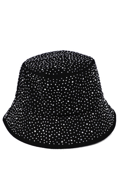 Gorro pescador brillos NEGRO