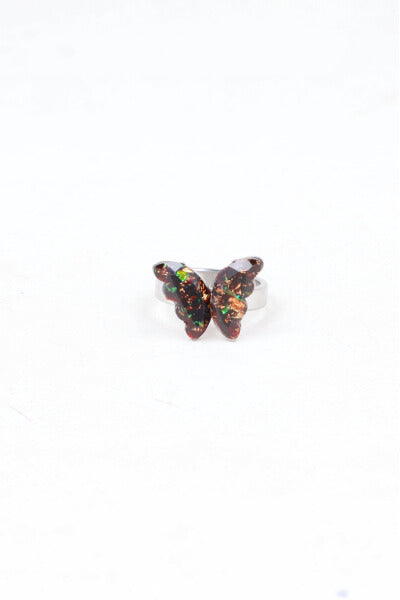 Anillo Mariposa Brillos MULTICOLOR