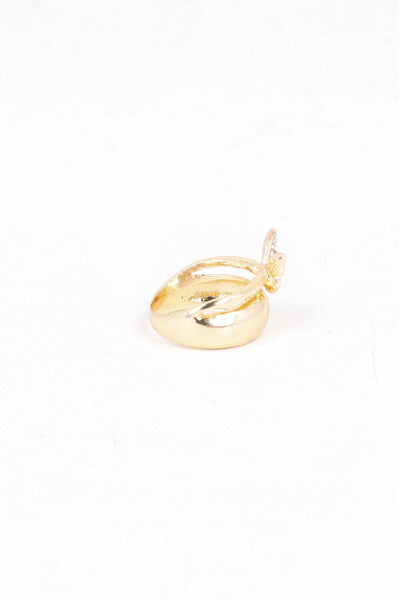 2P Anillo Mariposa Brillos ORO