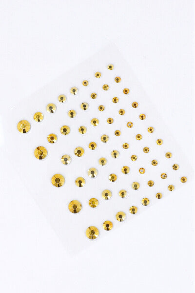 Brillos Faciales Redondos Adheribles