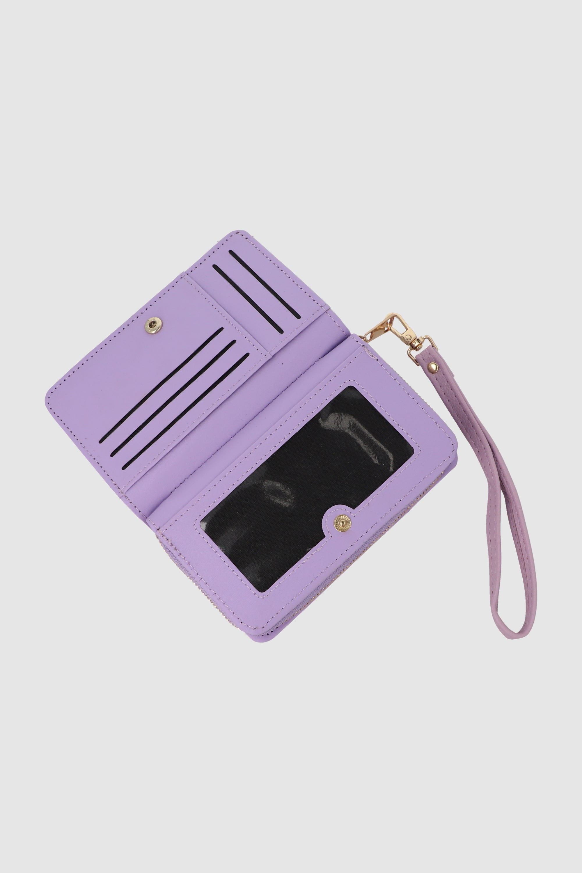 cartera midi simple LILA
