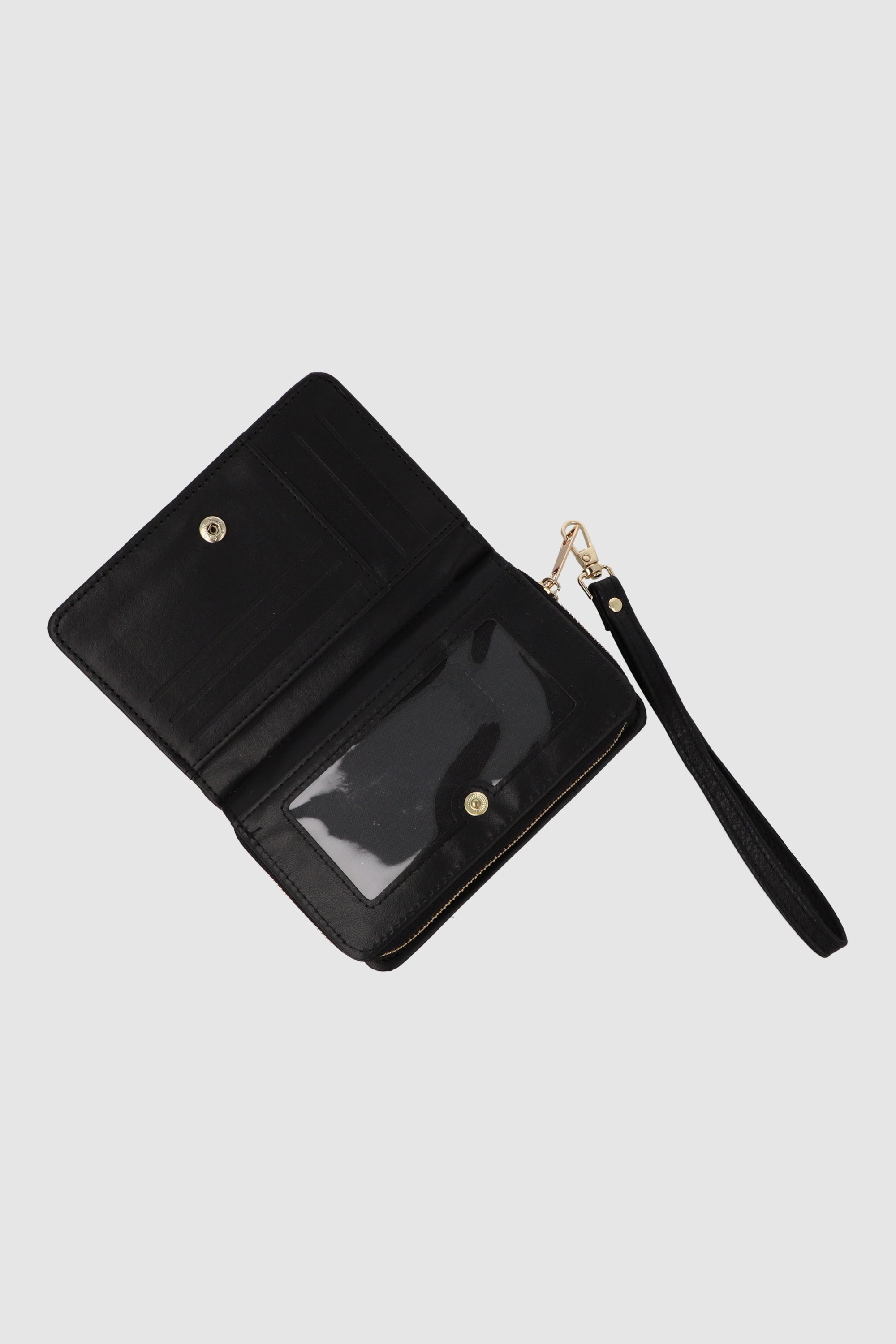 cartera midi simple NEGRO