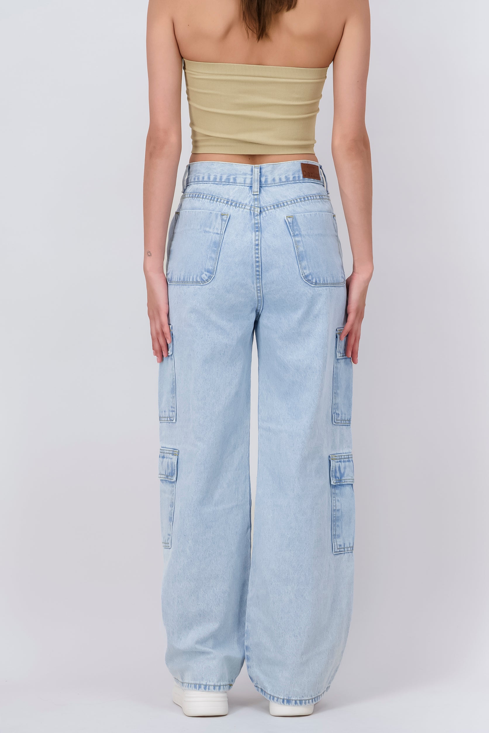 Jeans baggy cargo ACID LIGHT