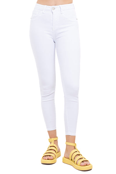 Jeans skinny cintura alta
