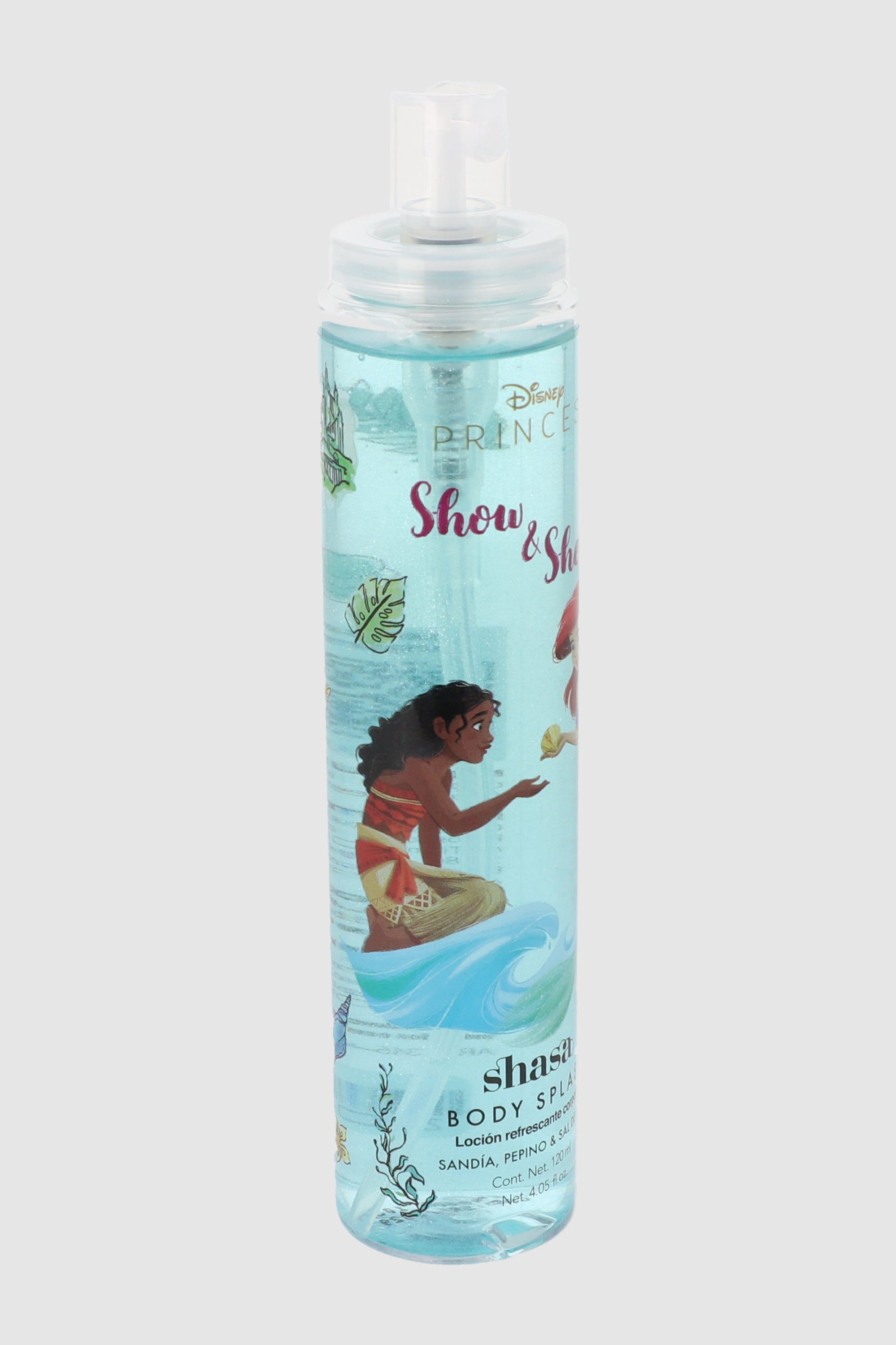Body splash Disney princesas AZUL