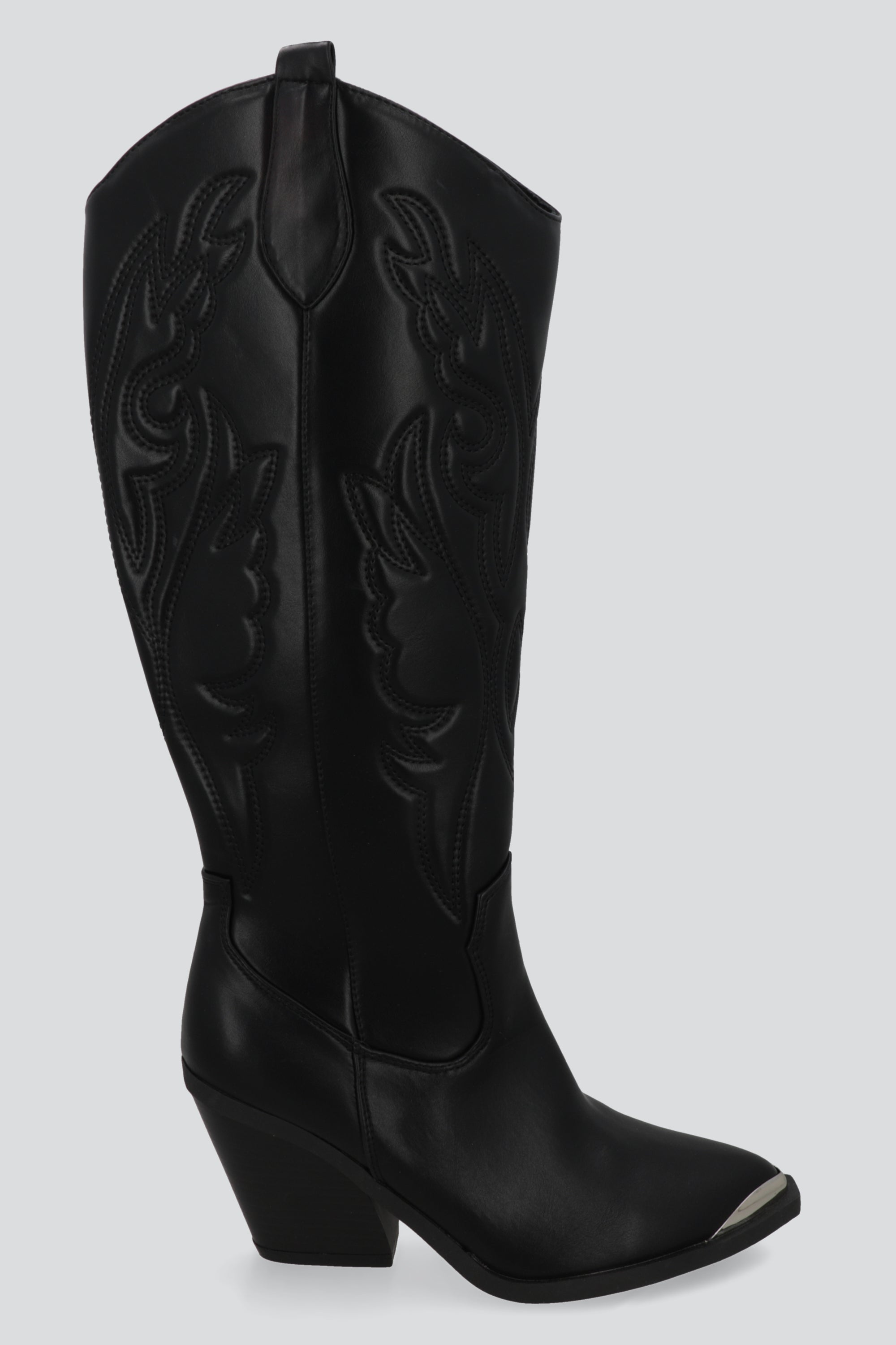 Botas Vaqueras Punta Metálica NEGRO