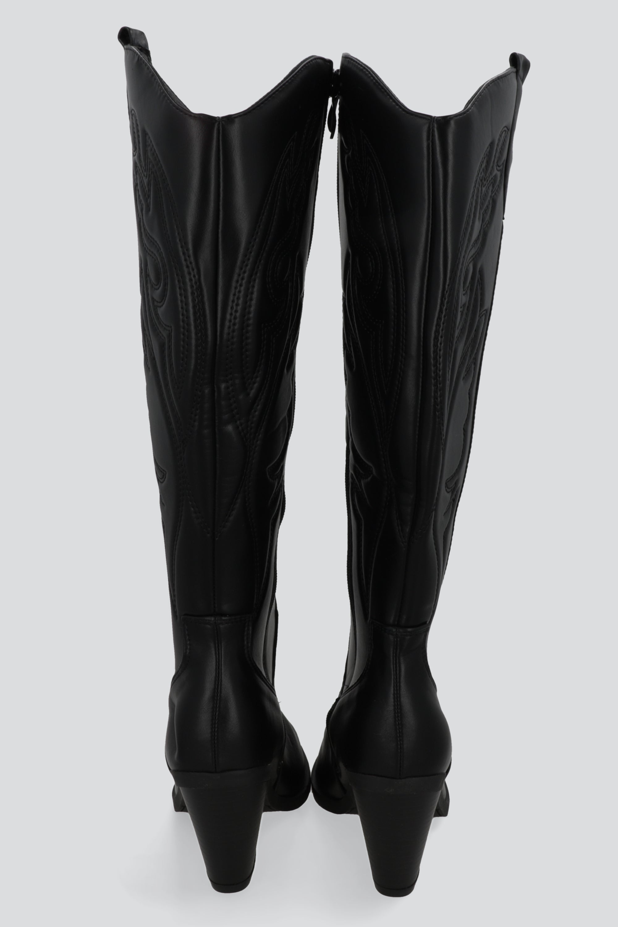 Botas Vaqueras Punta Metálica NEGRO