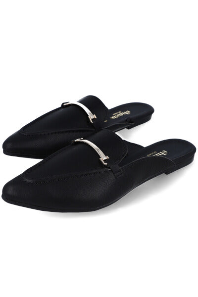 Loafer mula hebila delantera NEGRO