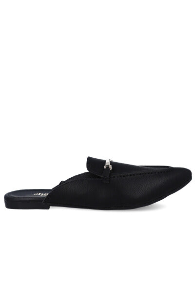 Loafer mula hebila delantera NEGRO