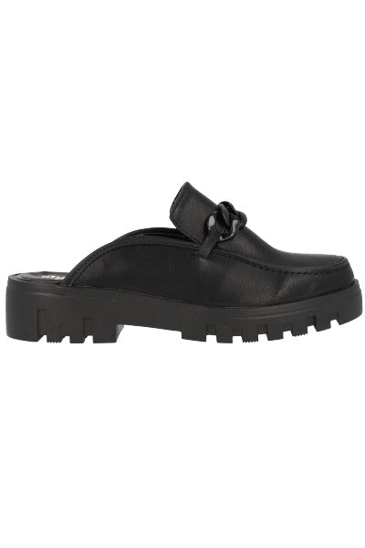 Loafer mula suela track NEGRO