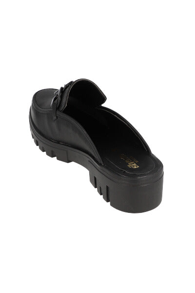 Loafer mula suela track NEGRO